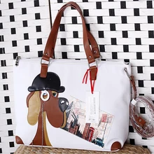 40x29CM Italian 2016 Summer New Winter Fashion Pet Dog Large-capacity Shoulder Female Bag Splicing Process A2641~3