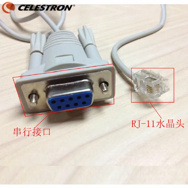 

Celestron Nexstar RS 232 PC Interface Cable New for Nexstar Monocular Profession Astronomical Telescope Accessories 93920