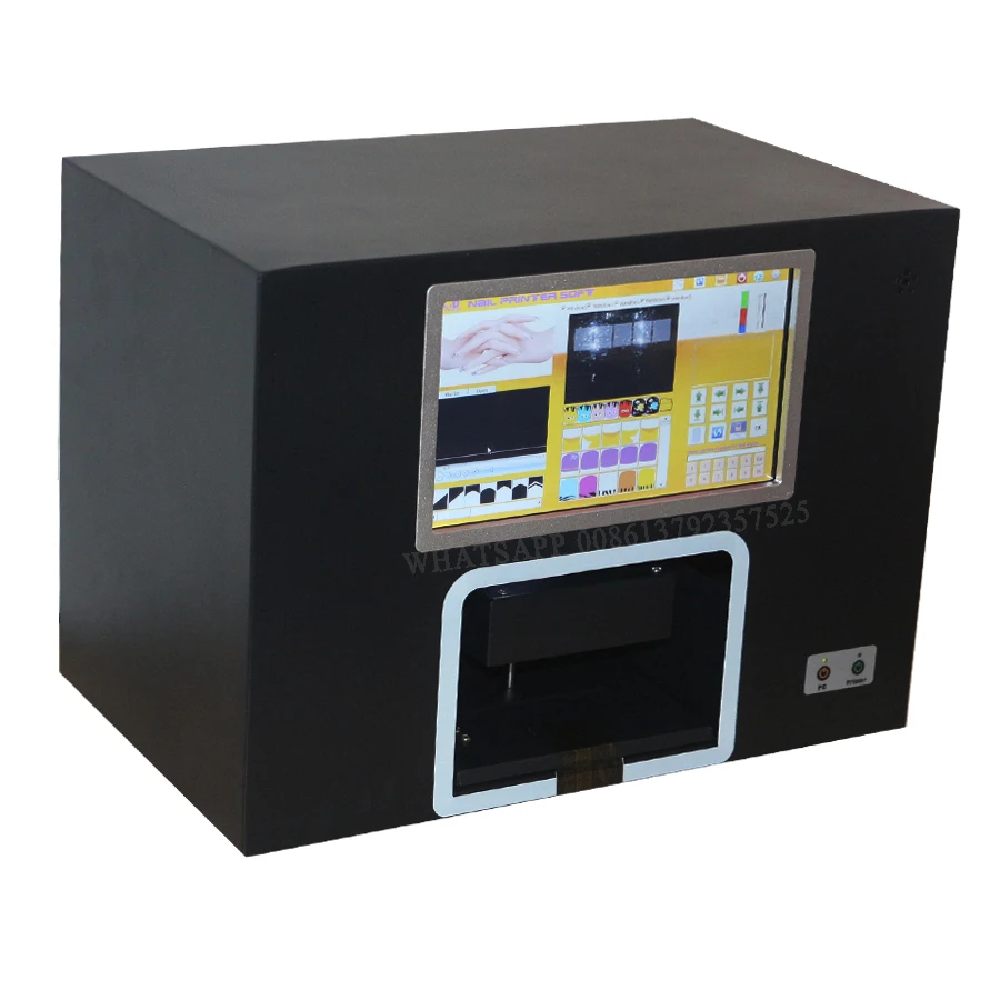  Digital nail printer machine with computer inside software inside nail printing