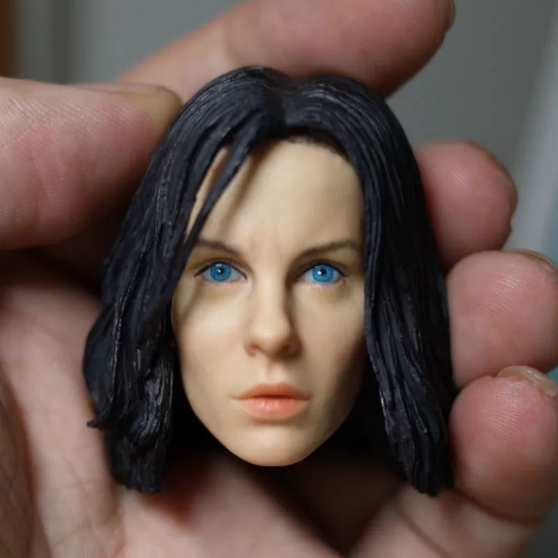 Free Ship 1:6 scale Kate Beckinsale Custom Head Sculpt Underworld Selene female