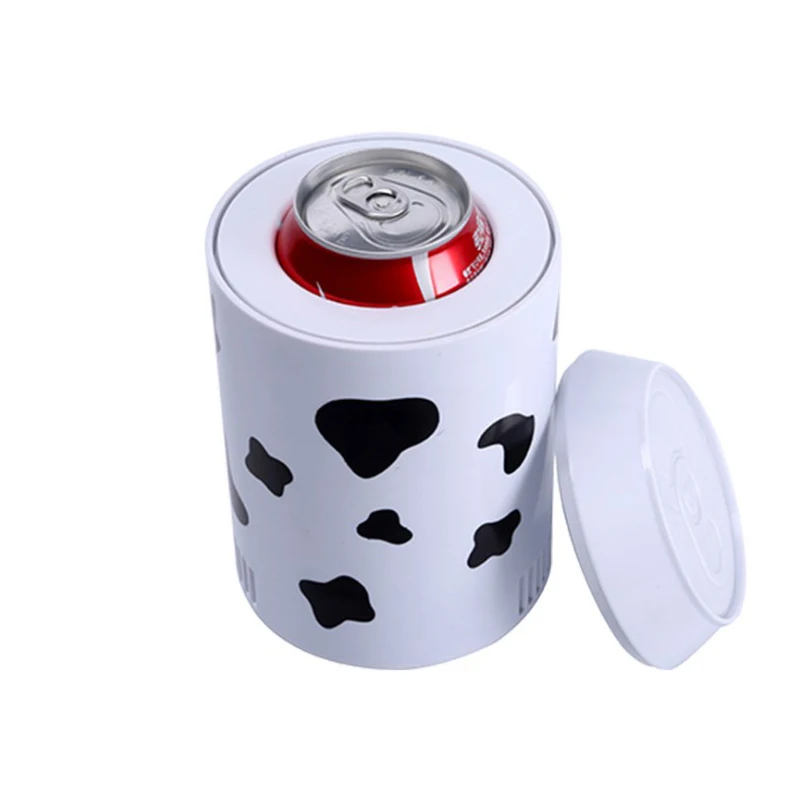 Portable Mini Fridge Hot And Cold cooler Gadget Beverage tanks Cooler Warmer Refrigerator small Movable fridge Cooler Fridge 6