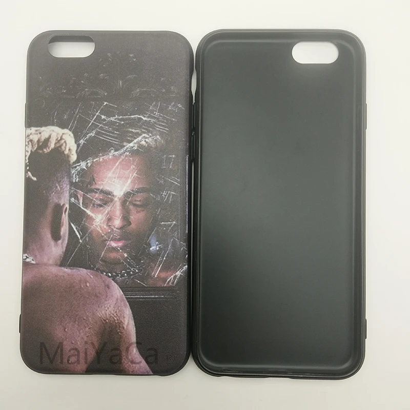 MaiYaCa Xxxtentacion Black TPU Soft Rubber Phone Case For iPhone 8s 8 plus 7 plus 6 6s plus 5S 5C X 10 XS XR Mobile phone cover (2)