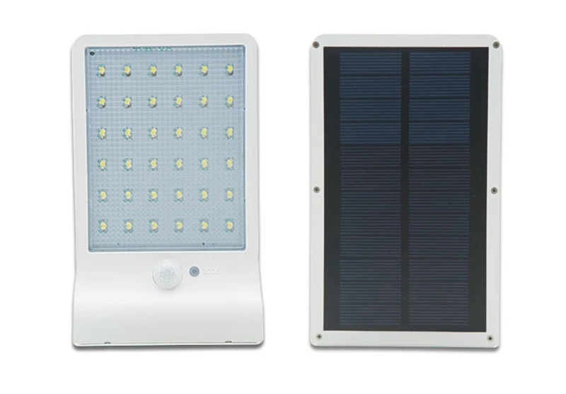 36 LED Solar Motion Sensor Light Bright 36LED Outdoor LED Solar Lamp Waterproof PIR Wall Street Solar Lighting Power