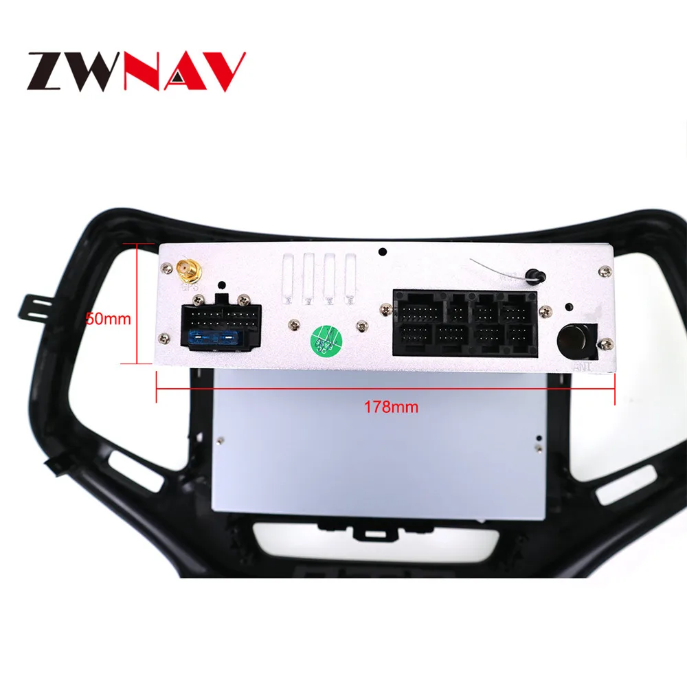 Excellent Android 8.0 4+32G Car No DVD Player GPS navigation For JEEP Cherokee 2014 - 2018 headunit multimedia player tape recorder 6
