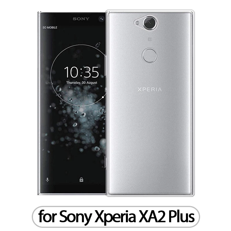 Чехол для sony Xperia XA2 XA2 Plus TPU силиконовый прозрачный облегающий Бампер Мягкий чехол для sony Xperia XA2 Ультра прозрачная задняя крышка - Цвет: for Sony XA2 Plus