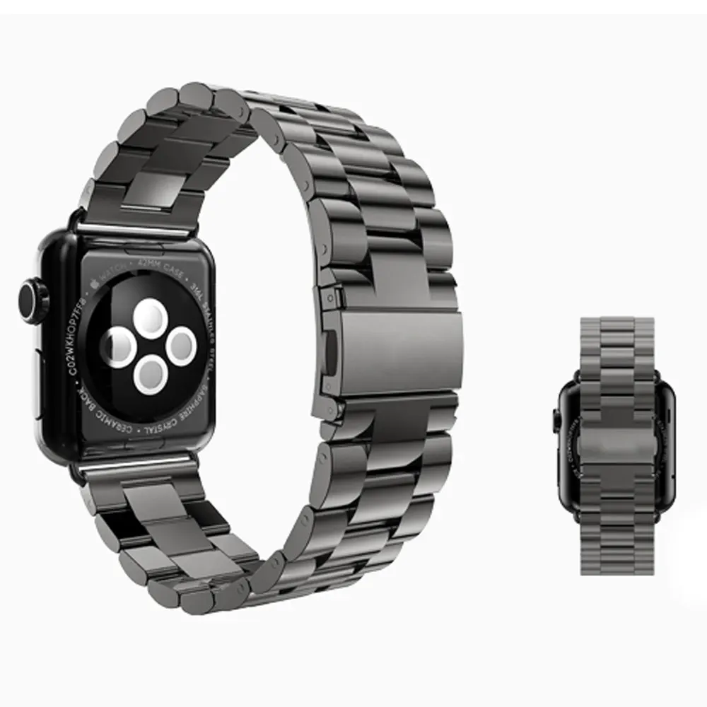 Mini Smile Stainless Steel Watch Band for 38mm APPLE WATCH