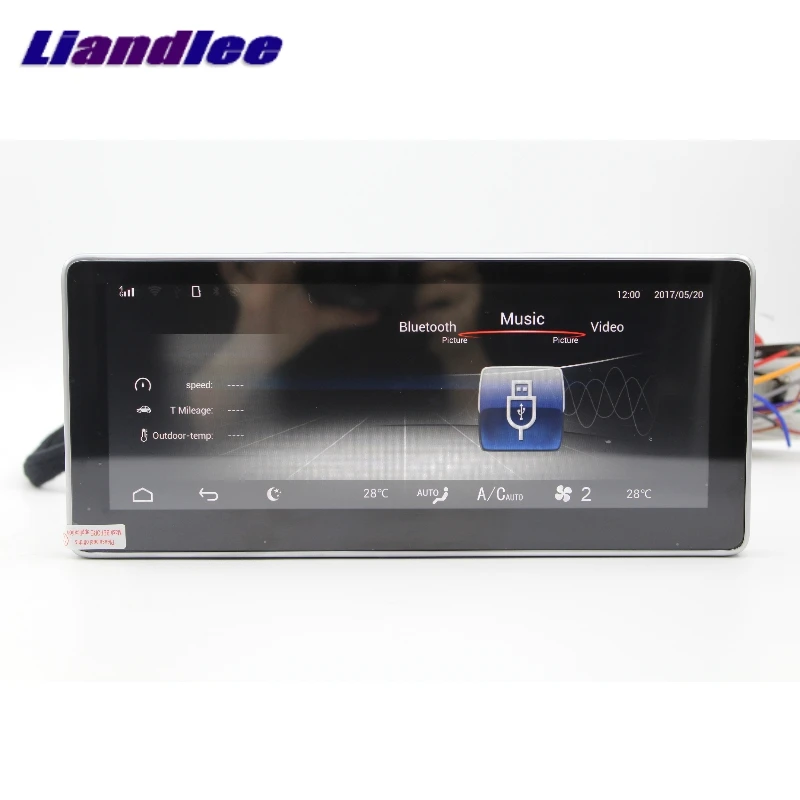 Liandlee Car Multimedia Player NAVI For Mercedes Benz MB G Class G63 G350 G500 W463 2012~2018 Car Radio Stereo GPS Navigation 02