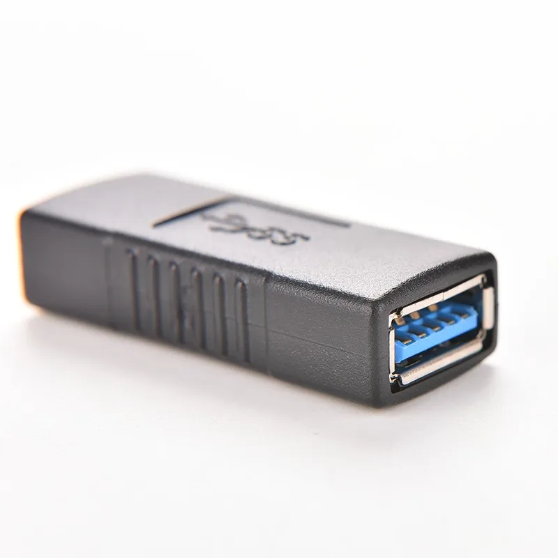 USB 3,0 Тип женщина к женский разъем адаптера USB3.0 из AF в AF Переходник F/F Пол смены Extender конвертер для ноутбука 1 шт