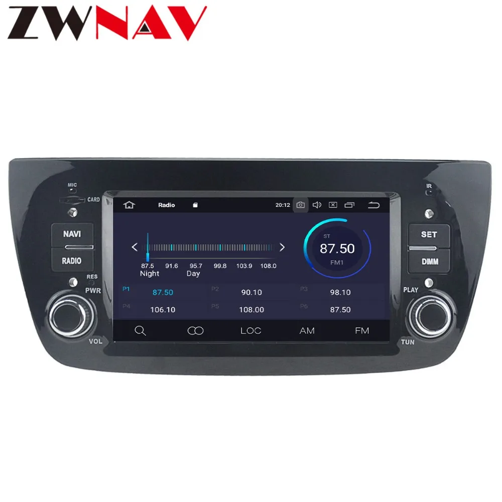 Clearance ZWNAV Android 9.0 Car DVD Player For FIAT DOBLO/Opel Combo/Tour 2010+ Radio Ibiza GPS Nivigation with Mirroring link RDS px5 IPS 4