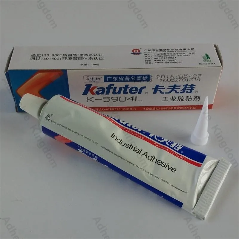 5 шт. Kafuter 100g K-5904L изоляционная силиконовая резина прозрачный Электрический кремниевый светодиодный температура силиконовый герметик