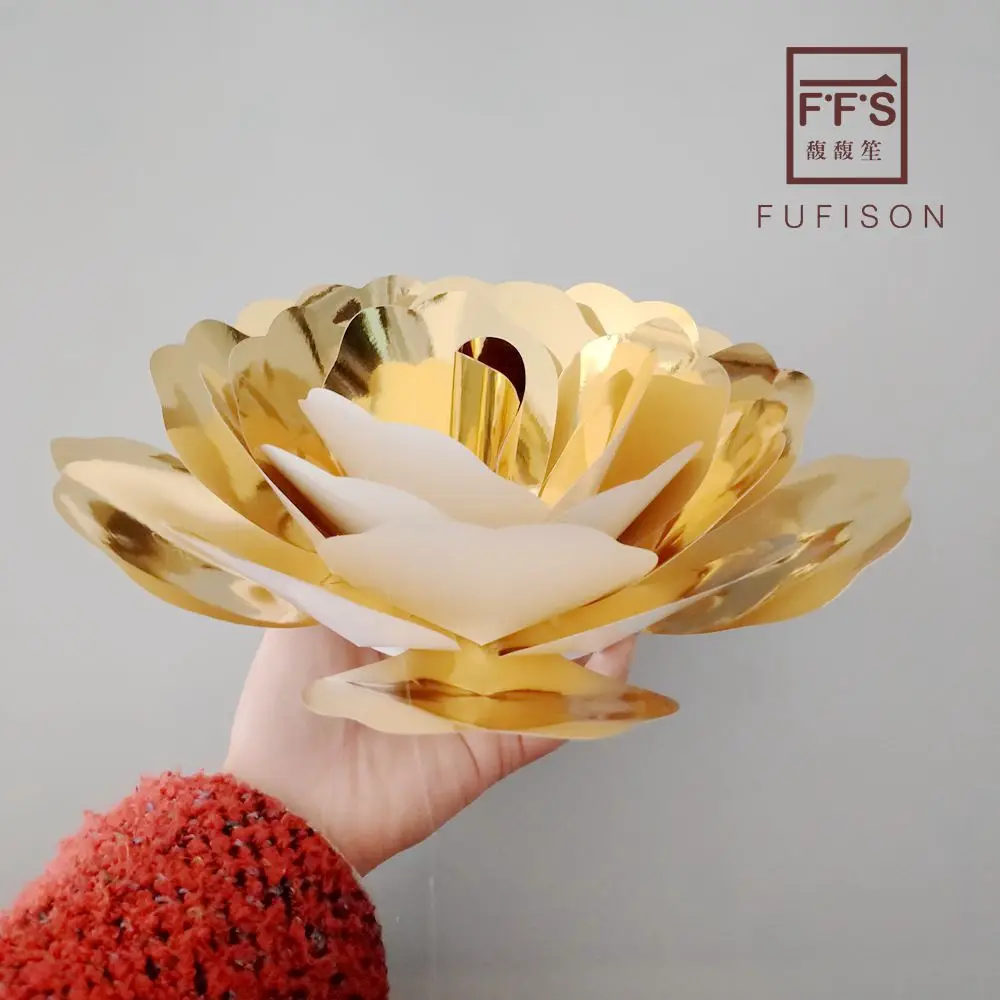 

2019 Artificial Flowers Decoration DIY Paper Flower for Wedding Birthday Party Background Decoration mermaid graduation party