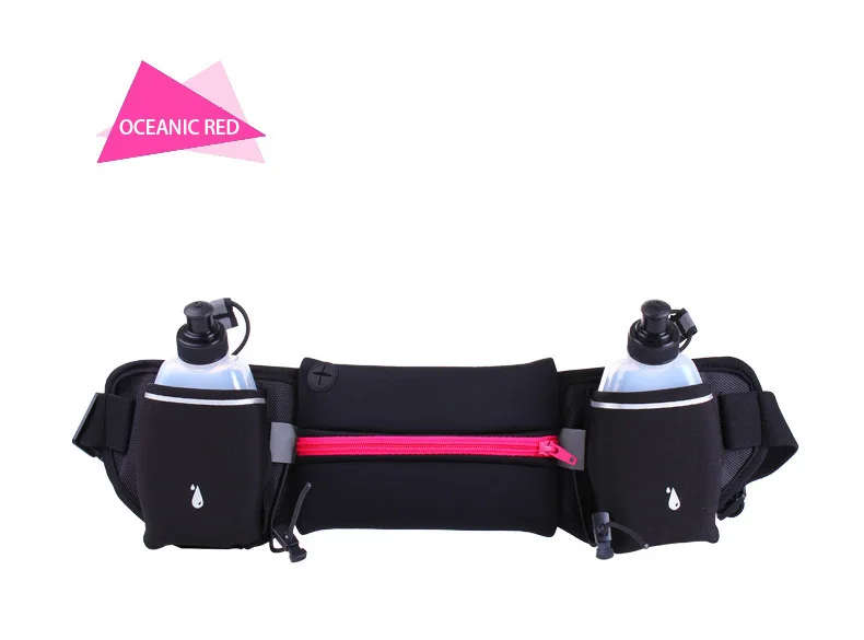 Tfshining Running Phone Bags for 4-6 Waist Pack Outdoor Sport Hiking Racing Gym Fitness Lightweight Hydration Belt Water Bottle (20)