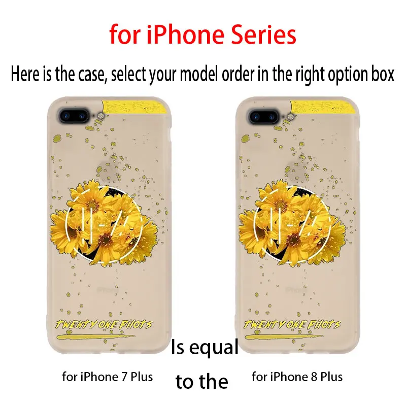 Мягкий чехол Twenty One Pilots 21 для iPhone 12 11 Pro X XS Max XR 8 7 6 Plus 5s SE 2020 S 1 Mini|Бамперы| |