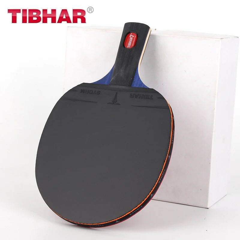 

Tibhar Pro Table Tennis Racket Blade Rubber Pimples-in Ping Pong Rackets High-quality With Bag 6/7/8/9 Stars