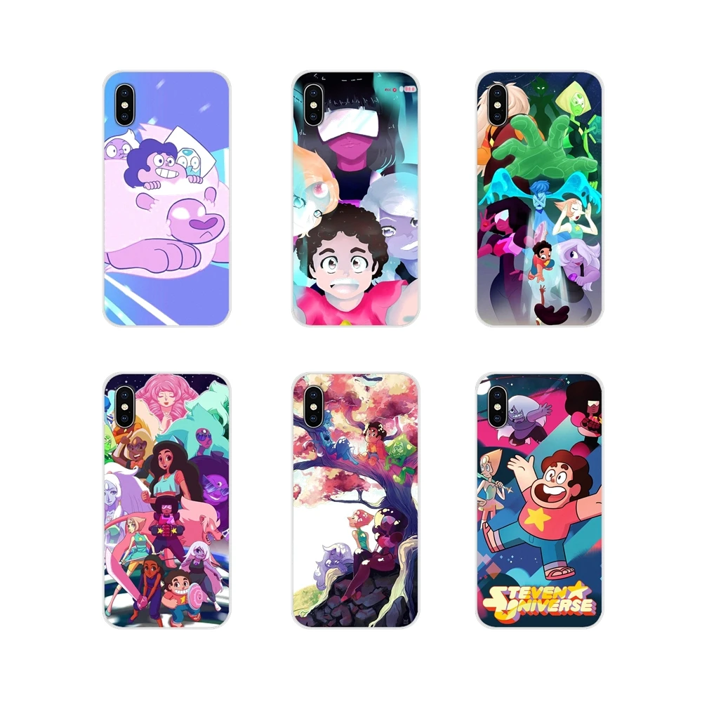 

Cartoon Steven Universe For Sony Xperia Z Z1 Z2 Z3 Z5 compact M2 M4 M5 C4 E3 T3 XA Huawei Mate 7 8 Y3II Mobile Phone Cases Cover