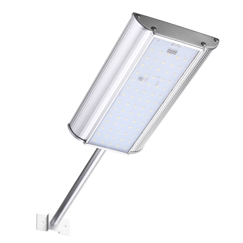 

Microwave Motion Sensor SMD2835 70 Led Solar Light Solar Powered Outdoor Waterproof Garden Light Wall Street Lamp Pure white