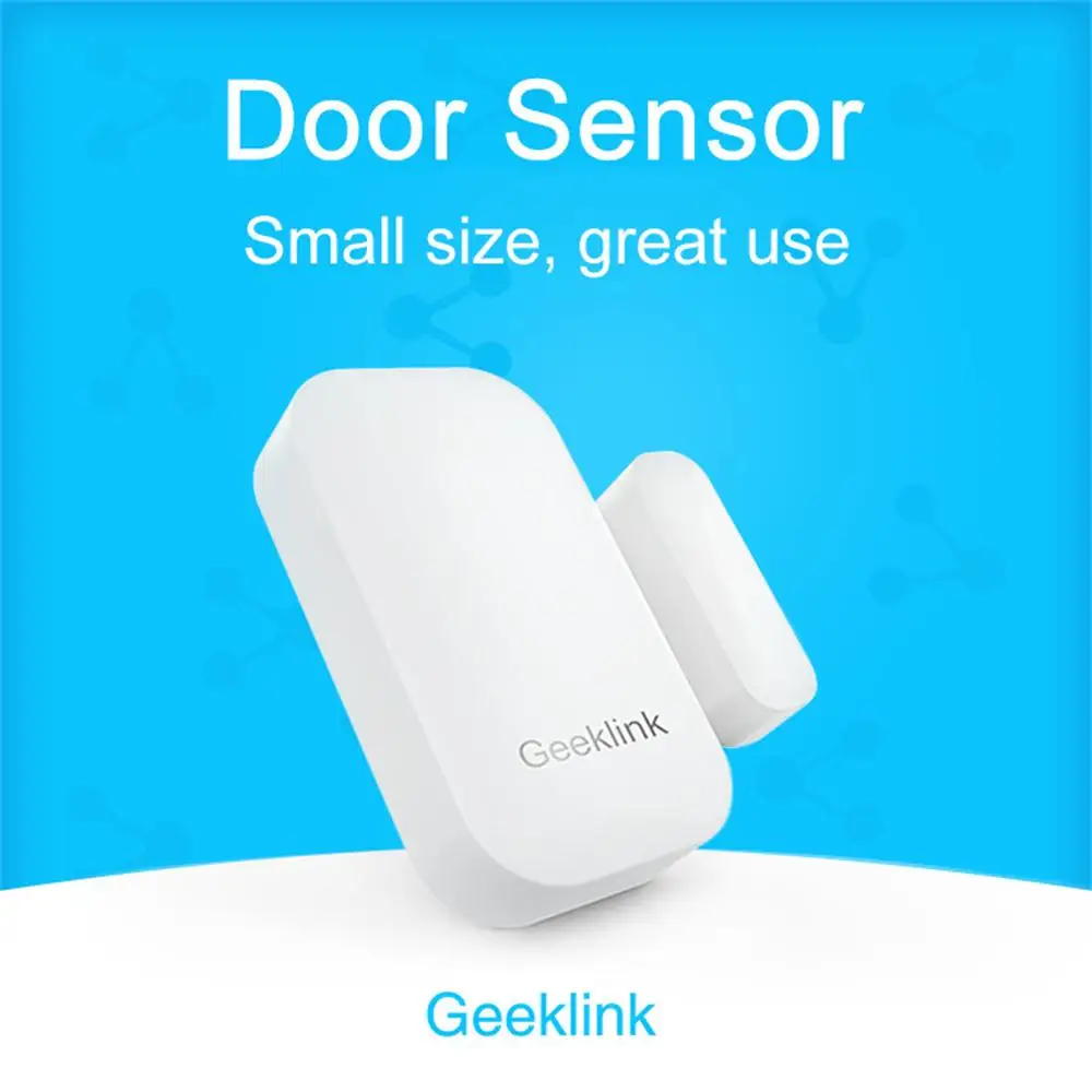 

Geeklink Smart Home Automation Security Alarm Door Sensor Window Opening Magnet Android IOS APP Wifi Wireless Remote Controllor