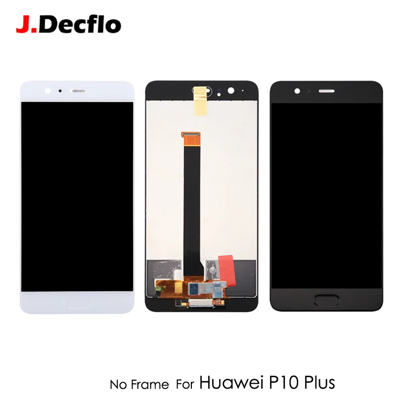 Оригинальный ЖК дисплей для huawei P10 Plus сенсорный экран дигитайзер без рамки