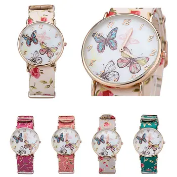 

Luxury Unique Design Elegant Watch Women Color Butterfly Fashion Wristwatch