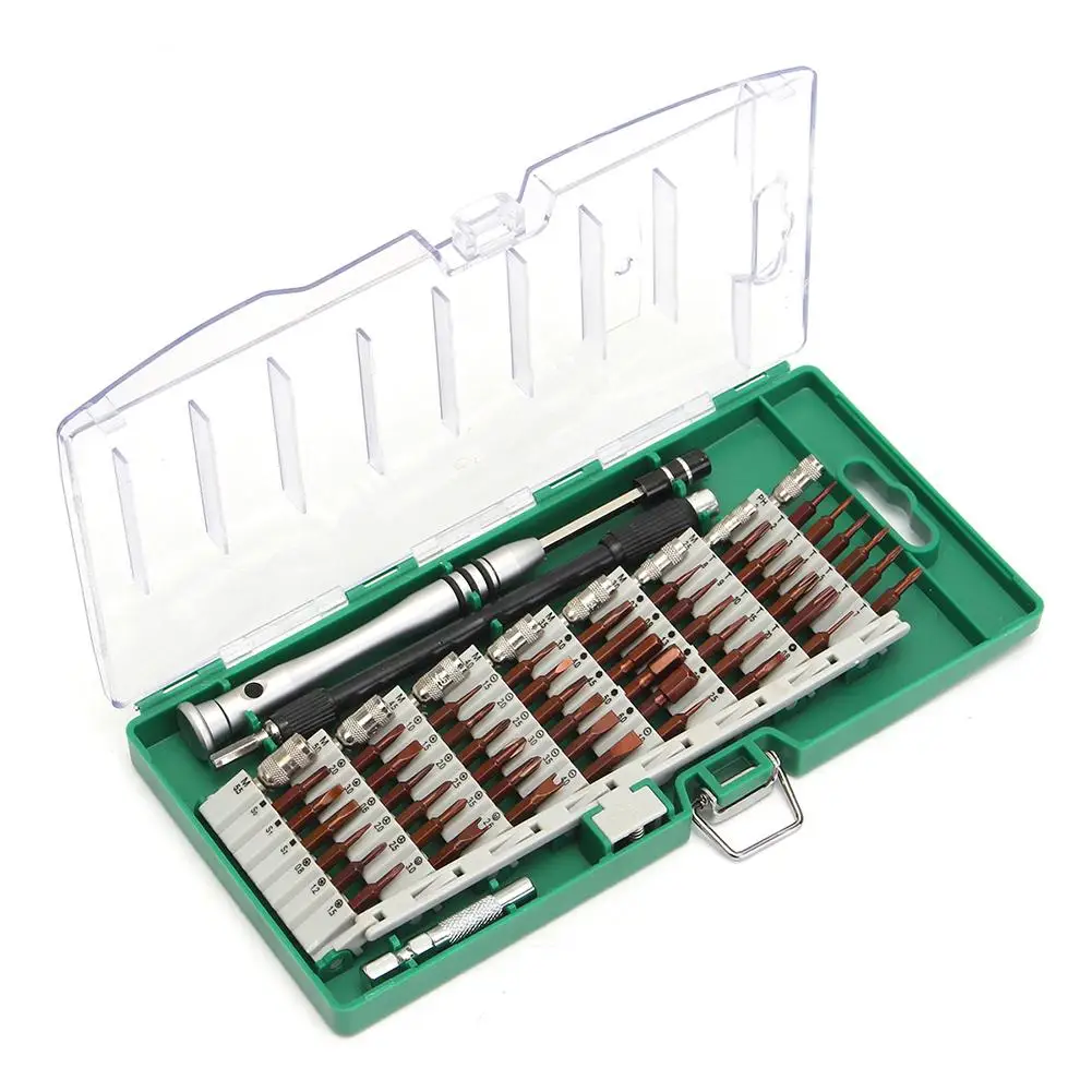 

60 In 1 S2 Steel Mini Screwdriver Bit Set Pratical Screw Driver Tools Kit For Mobile Phone Repair Tool