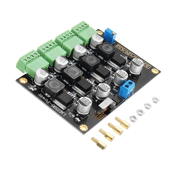 

LM2596 Multi Switch Power Supply 3.3V/5V/12V/ADJ Adjustable Voltage DC-DC Step Down Power Module