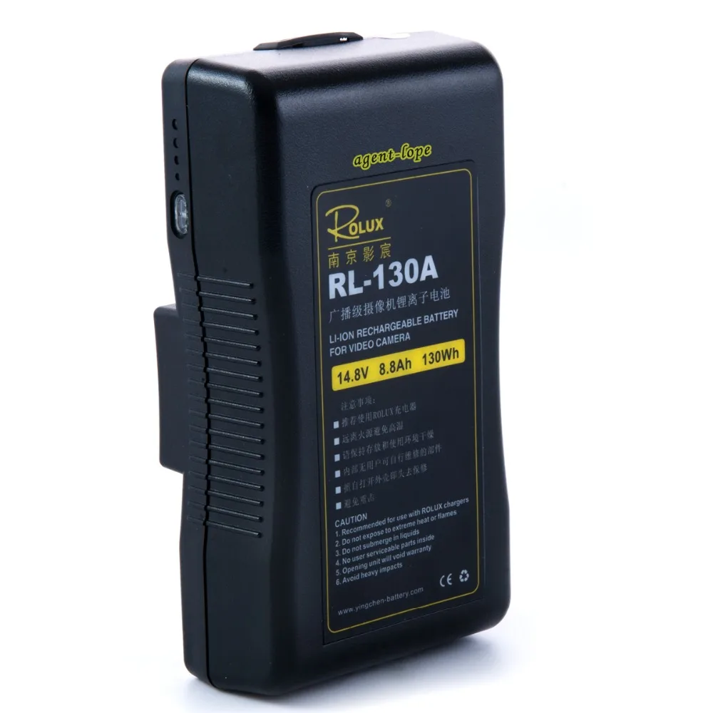 

130Wh Li-ion Battery Anton Bauer AB Gold Mount for DSLR Camcorder Rig LED lights