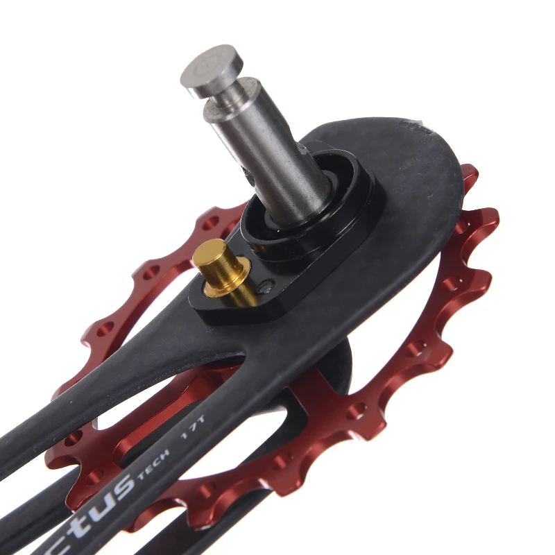 17 т углеродное волокно велосипедный задний переключатель Jockey колесный керамический подшипник велосипедный шкив задний для Shimano4600/4700/5700/5800