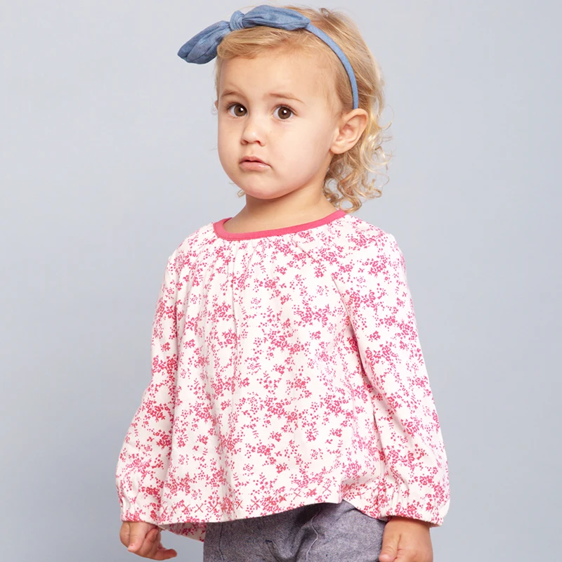 Brand Cotton2016New Spring long sleeve infant toddler baby kid girl o