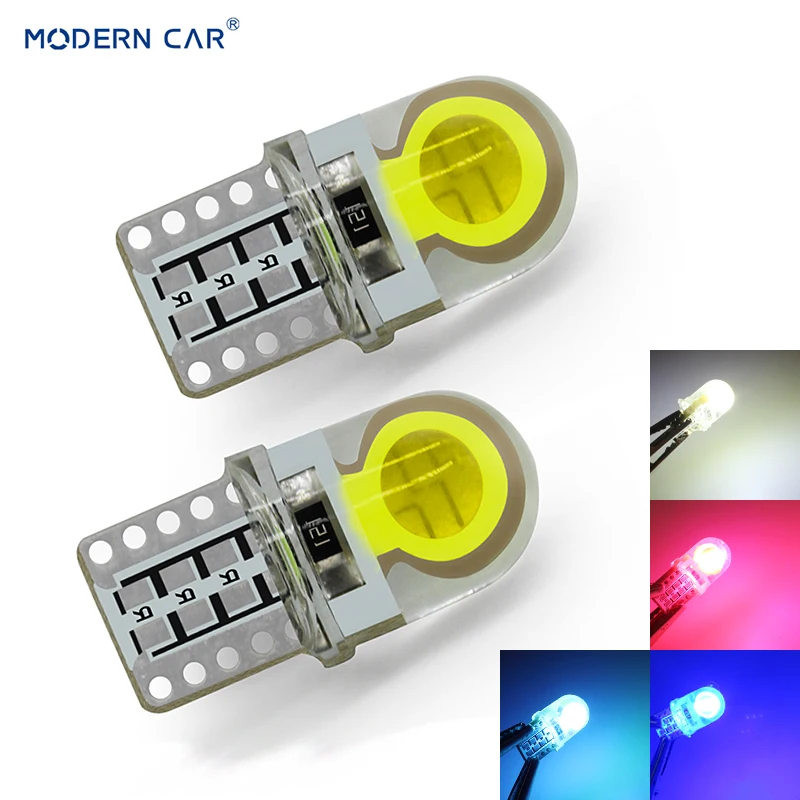Современная Автомобильная светодиодсветильник ПА T10 W5W 8SMD автомобильная