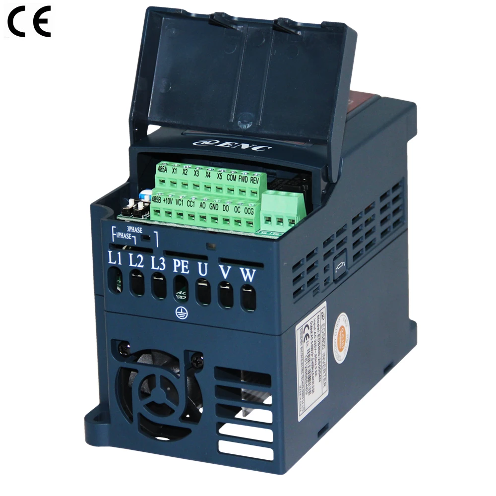 380 В 1500 Вт VFD контроллер скорости двигателя 1.5kw Преобразователя Частоты Машина