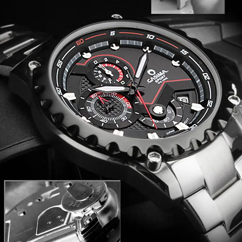 Relogio Masculino CASIMA Роскошные Брендовые Часы мужские многофункциональные спортивные