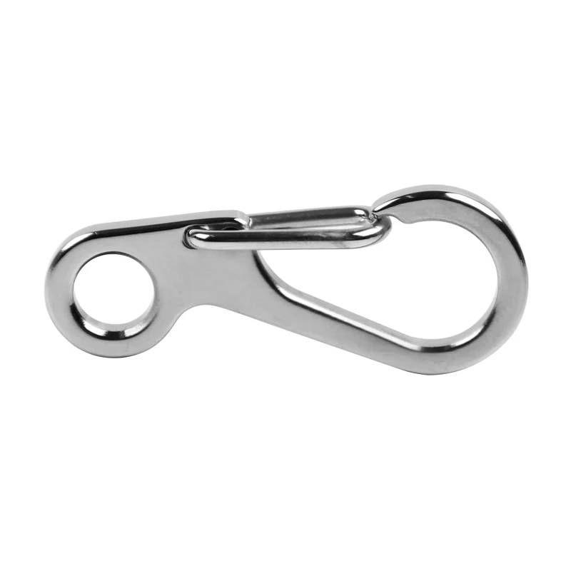 Titanium Outdoor Tactical Titanium Multifunctional Mountaineering Buckle Keychain Tactical Keychain Buckle