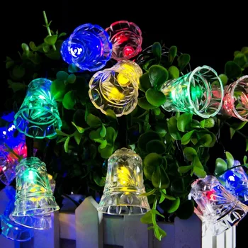 

LumiParty LED Solar Fairy String Lights Solar Outside Christmas Lights Outdoor For Christmas Party Decoration Night Light