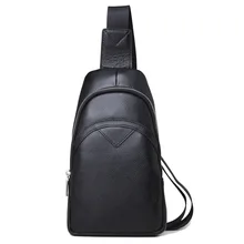 Мужские поясные сумки из натуральной кожи Мужская нагрудная сумка высокого качества для мальчиков брендовый дизайн нагрудный Набор сумок через плечо Новая мода