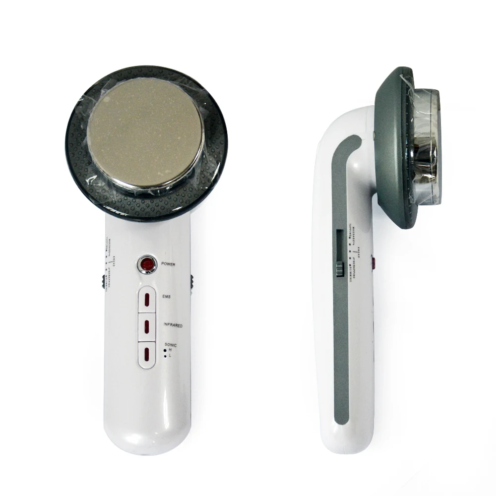 3in1 1MHz EMS Infrared Ultrasound Body Massager Slimming Anti Cellulite Weight Loss Face Ultrasonic Massage Skin