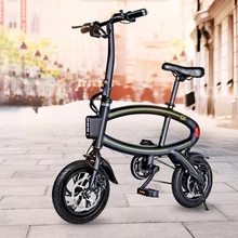 2017 Mini e bike 14 inch Aluminum Folding Electric Bike 250W Motor  with On behalf of the electric Bicycle e Scooter bike