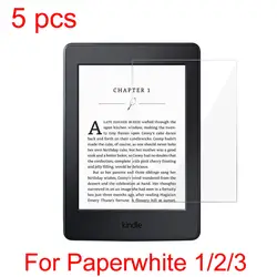 5 шт. Ultra Clear anti-Explosion Экран крышка пленки протектора для Amazon Kindle Paperwhite 1/2/3 защитная пленка