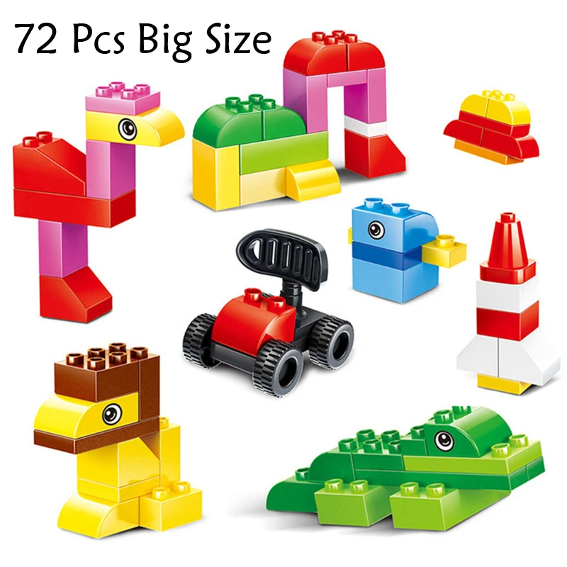 

Kaygoo 58232 Big Size Bricks Set City DIY Creative Bricks Toy Educational Building Block Bricks Compatible With Big Block No Box
