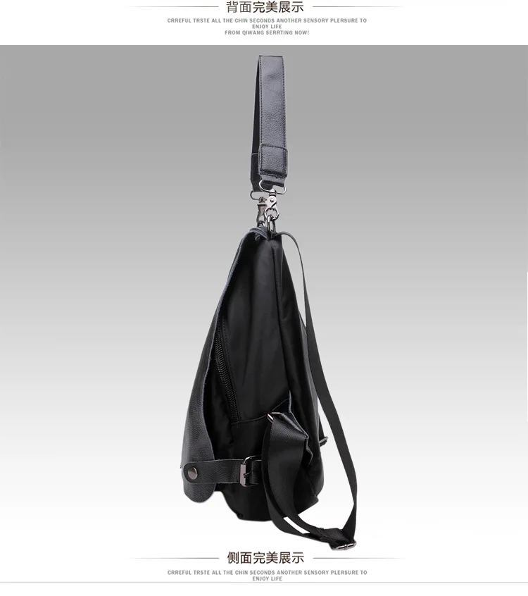 010718 new hot mulheres de couro mochila
