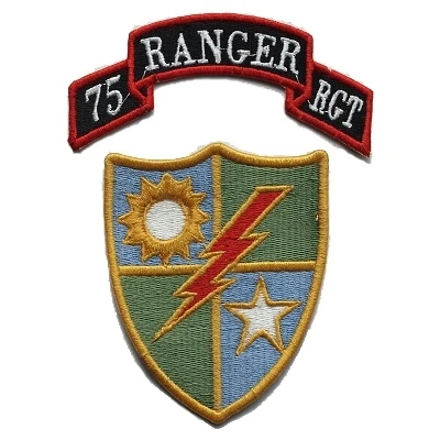 

ARMY SSI Infantry Ranger Regiment SPECIAL TROOPS BATTALION OBSOLETE Patch Rangers Lead The Way badge