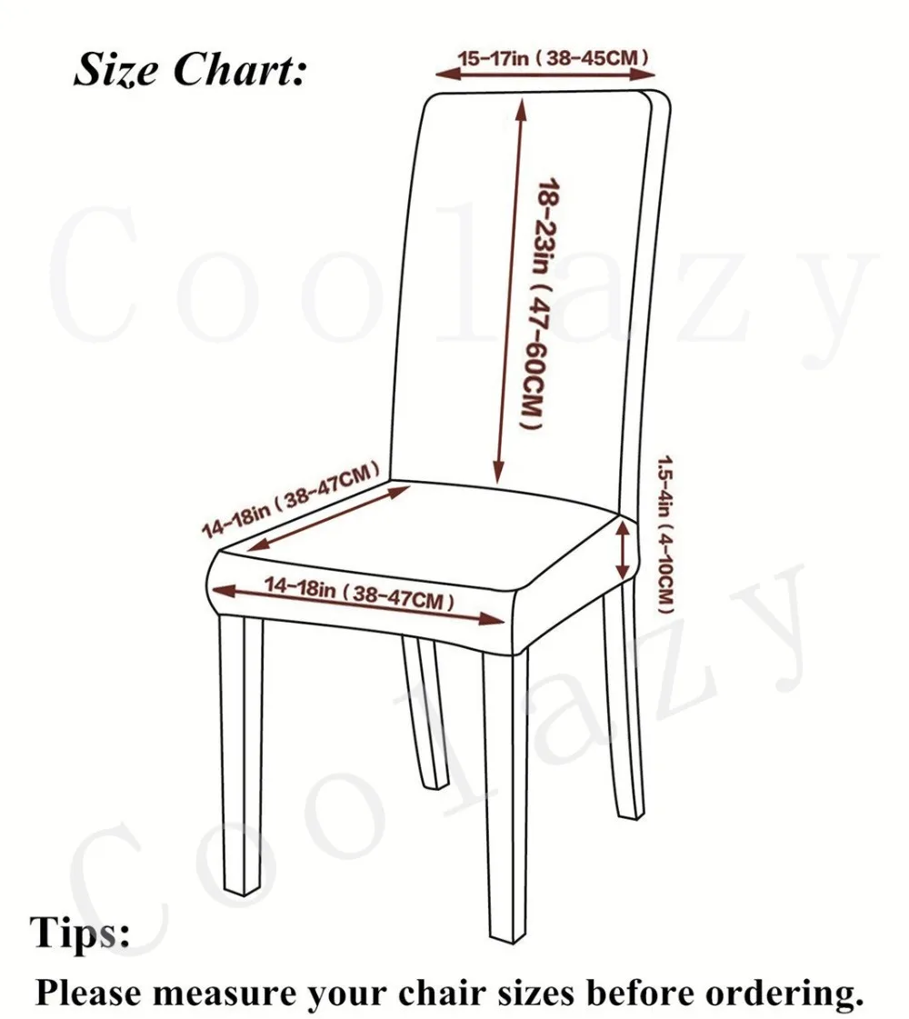 1/2/4/6 шт. спандекс стрейч председатель обложка съемные стул защитный чехол анти-грязный обеденный сиденья принципиально silla comedor