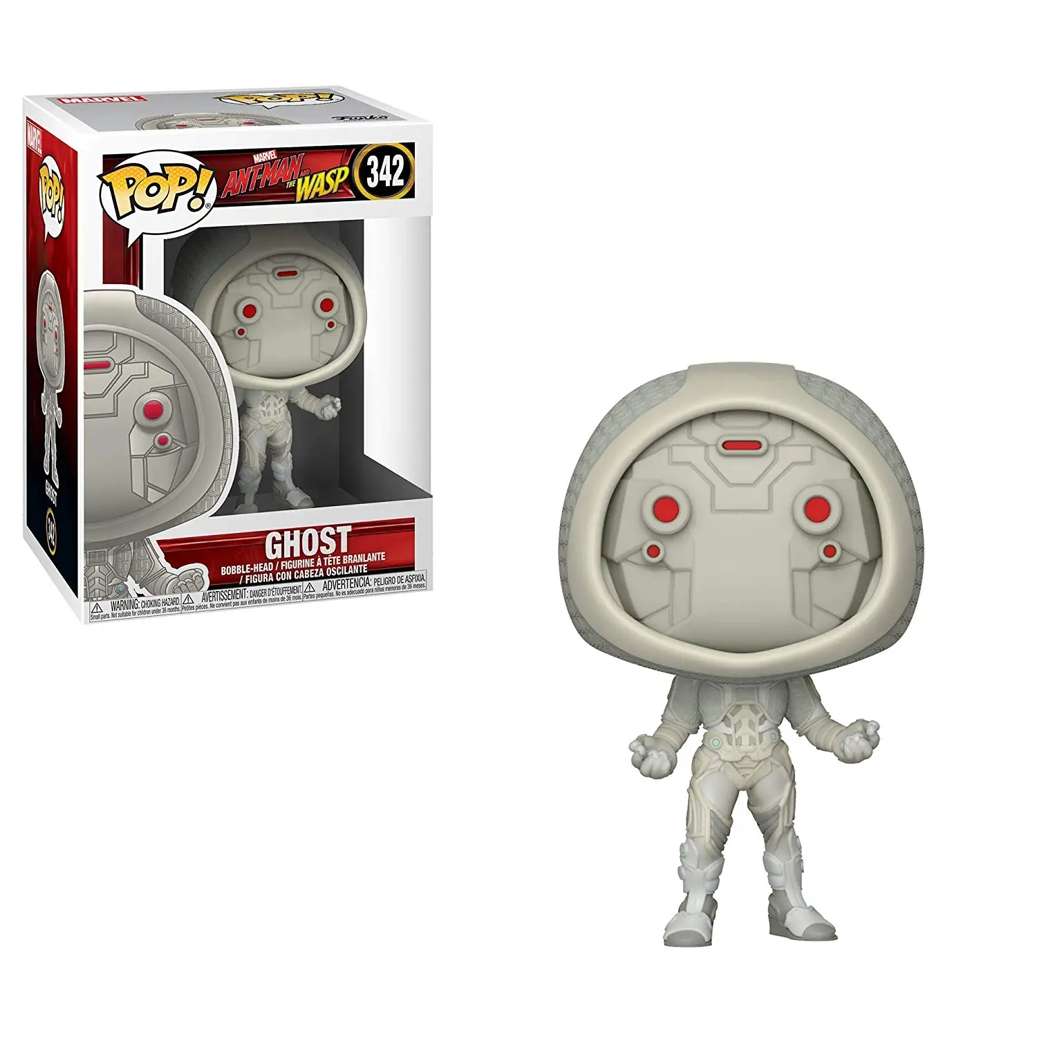 

Funko pop Official Marvel: Ant-Man & The Wasp - Ghost Vinyl Action Figure Ant Man Collectible Model Toy with Original Box