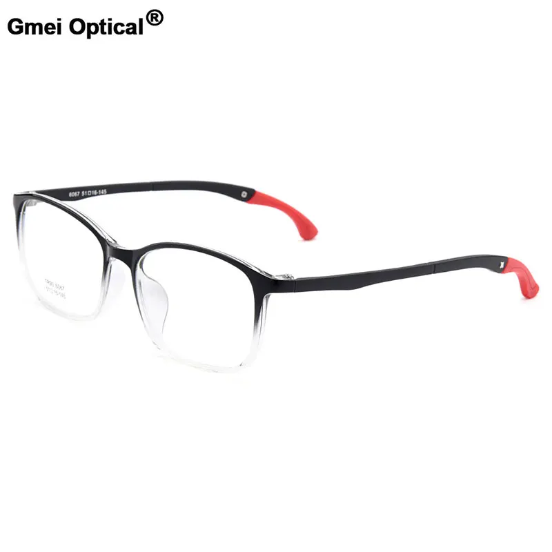 

Gmei Optical Urltra-Light TR90 Student Full Rim Optical Eyeglasses Frame With Hangers Plastic Myopia Presbyopia Spectacles M6067