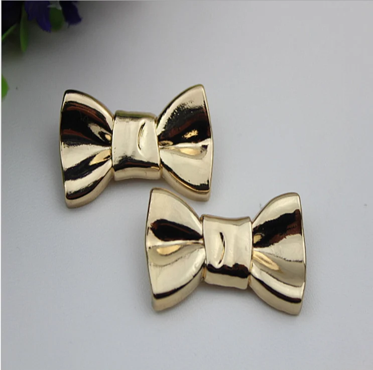 

Metal hardware bowknot shoe buckle Shoes flowers adorn article Shoe bag accessories Shoes decoration bag hardware accessories
