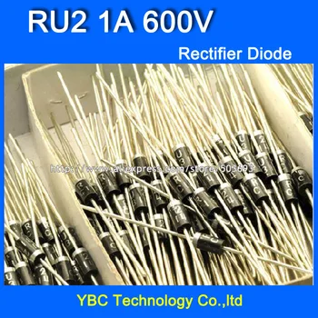 

100pcs/lot RU2 1A/600V Rectifier Diode Fast Recovery Diode