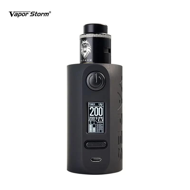 Vapor Storm Storm230 Bypass 200 Вт VW TCR Mod контроль температуры Лев RDA Hawk Танк Коробка мод Vape электронная сигарета Мода