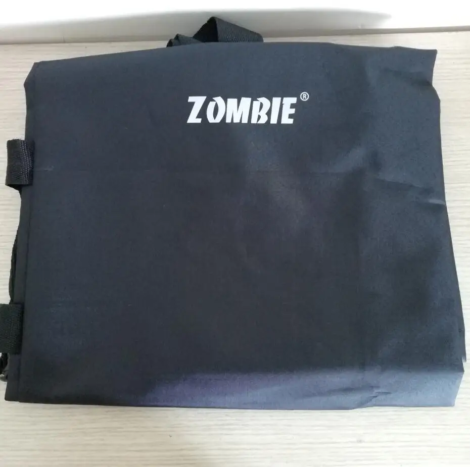 Длина 110/120 см Лонгборд скейтборд Наплечные рюкзаки черные холщовые сумки для переноски с шнурком - Цвет: Zombie black
