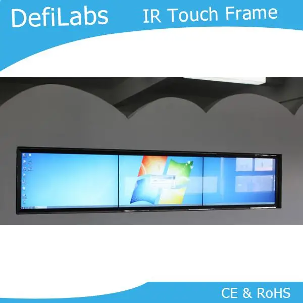 

DefiLabs best price of 10 real touch points 82" IR touch Screen Frame Panel