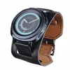 For Samsung S2 Gear Sport S3 Cuff leather strap  20mm/22mm Replacement Band glaxery watch 46/42mm ► Photo 1/6