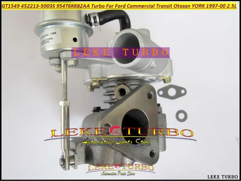 GT1549 452213-5003S 452213-0001 452213-0003 954T6K682AA Turbo Turbocharger For Ford Commercial Vehicle Transit van Otosan YORK 1997-00 2.5L TDI (2)
